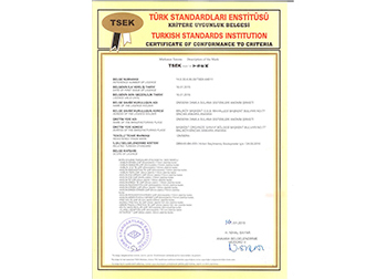 Certificado TSEK