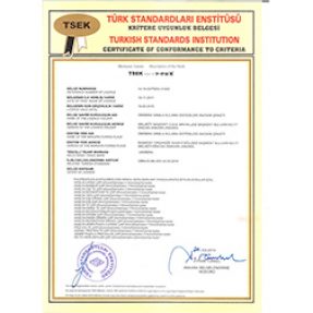 Certificado TSEK