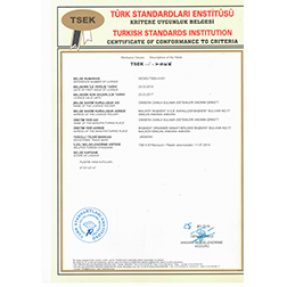 Certificado TSEK